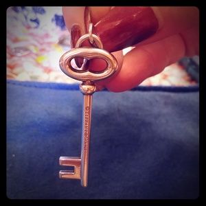 Retired Tiffany & Co Key Pendant
